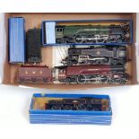 Four Hornby Dublo 3-rail locos, Duchess of Atholl with tender, Duchess of Montrose, motor n