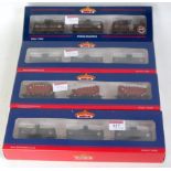 Bachmann 3 wagon set packs 37-666A Esso tank wagon, 2x 37-666B Esso tank wagon and 38-270X Presflo