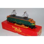 A Triang R257 1st series, double ended electric locomotive green/yellow/orange 'Triang Railways',