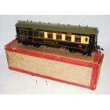 Hornby No. 2 Special Pullman coach 'Montana' composite, total repaint with grey roof to a very