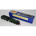 Hornby-Dublo ‘new’ loco & tender Collett Goods 2251, 3-rail, BR green, No.2203. This loco is based