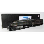 Seven Mill Models A4 4-6-2 loco and tender Kingfisher No. 60024 double chimney, corridor tender,