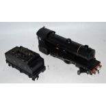Bassett-Lowke completely repainted Enterprise Express 4-4-0 live steam as black LNER. loco is