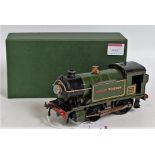 1932-6 E120 Hornby No. 1 special tank loco 0-4-0, GWR 5500 green 20v AC, dents to cab roof and top