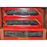 Hornby Southern Railway items R132 olive green schools class 'Cranleigh' (G-BF), 4x 933 and 2x 934