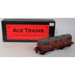 ACE Trains Metropolitan Vickers BoBo loco No. 19 Met brown fitted with blue 'flashers' (NM-BF),