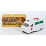 A Nicky Toys of Calcutta No. 295 boxed model of an ambulance comprising of white body with red cross