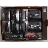 Ten various boxed Hotwheels Racing No. 2000 Racing Series F1 diecasts to include a Michael