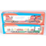 A Tekno 1.50 scale boxed road haulage diecast group to include a German collection No. 10/2001