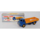 A Dinky Toys No. 922 Big Bedford lorry comprising of dark blue cab and chassis with yellow back