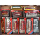 29 various boxed EFE and Budgie mixed scale public transport and coach diecast models, all appear as