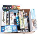 12 various boxed modern release mixed scale plastic military kits, mixed manufacturers to include
