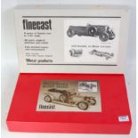 A Wills Finecast 1/24 scale white metal boxed classic car kit group, two examples to include a