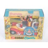 Corgi Toys No.802 "Popeye" - Paddlewagen finished in yellow body, red chassis, white upper body