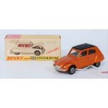 A Dinky Toys No. 149 Citroen Dyane comprising of metallic bronze body with black interior and