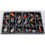 17 various loose Britains Coco Cub series lead hollow cast miniatures, all (G-NM) sold with two
