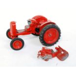 A Denzil Skinner for Morris Motors, model of the Nuffield Universal tractor finished in red with