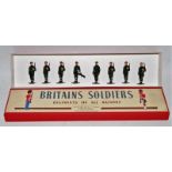 A Britains set No. 2010 Airborne Infantry comprising of officer with baton, marching soldier with