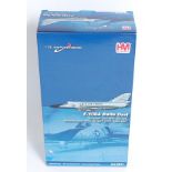 A Hobby Masters No. HA3601 1/72 scale model of an F-106A Delta Dart, appears as issued in the