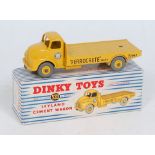 A Dinky Toys No. 533 Leyland Cement wagon comprising yellow body with yellow hubs, with Ferrocrete