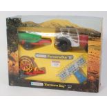 A Lonestar No. 1741 Farmers Boy gift set comprising of International Tractor with three various