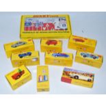 Ten various boxed as issued Dinky Toy Atlas edition diecasts mixed examples to include a Triumph TR2