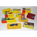 Ten boxed as issued Dinky Toy Atlas edition diecasts mainly commercial examples to include No. 925