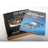 Two books: Collecting the Tin Toy Car 1950-1970 ISBN 0-88740-012-4 by Dale Kelley; and Toy Autos