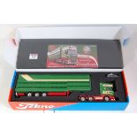 A Tekno No. 69896 1/50 scale boxed model of a Scania R580 livestock tractor unit and trailer,