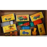 Six various boxed Matchbox 1/75 series construction and commercial diecasts to include No. 11