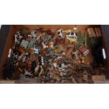 A quantity of various boxed and loose Britains and other lead hollow cast and diecast mixed scale