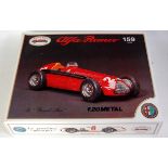 A Revival of Italy 1/20 scale white metal kit for an Alfa Romeo 159 1951 Grand Prix racing car,