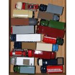 18 various white metal and resin kit built 1/76 scale commercial vehicles, to include a Foden