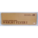 A Hasegawa 1/16 scale museum model of a Wright Flyer 1 The First Powered Flight Aircraft 17th