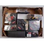 13 various boxed and plastic cased Quartzo 1/43 scale Classic and High Speed racing cars to