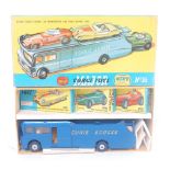 A Corgi Toys gift set Ecurie Ecosse racing transporter set and three cars, comprising of No. 1126