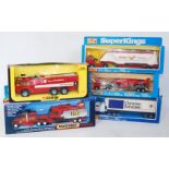 Five various Matchbox Superkings and Corgi window boxed diecasts to include a Matchbox Superkings