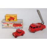 A Dinky Toys emergency services boxed diecast group to include No. 955 fire engine, and No. 255
