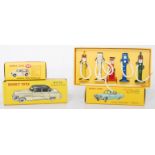 Four various boxed as issued Dinky Toy Atlas Edition diecasts to include No. 549 Borgward Coupe