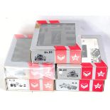 Five various boxed as issued Tron Star white metal classic car kits, to include a Ferrari 500F2 1953