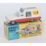 A Corgi Toys No. 486 Chevrolet and Parlour Kennel service wagon with four dogs, finished in red
