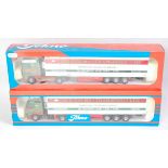 A Tekno 1/50 scale road transport diecast group both HE Payne Transport Ltd examples to include a