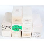 Ten various boxed 1/43 scale Classic car and Racing car white metal kits to include Mini Auto,