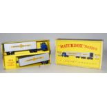 A Matchbox Major Pack series No. N9 Cooper-Jarrett Interstate double freighter, comprising of dark