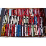 One tray containing a quantity of various loose 1/76 scale diecast, white metal and resin kit