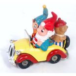 A Corgi Toys No. 801 Noddy's Car comprising of yellow and red body with Noddy, Big Ears, and Tubby