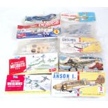 Eight various bagged Airfix 1/72 scale construction aircraft kits, all in original packaging to