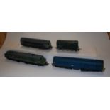 Four various boxed Lima, Airfix and Mainline diesel and steam locomotives, to include Mainline