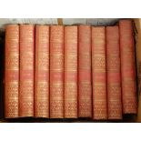 Nine various volumes of Cassell's History of England