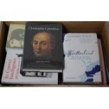 A box of mixed subject books, to include art, architecture and history titles